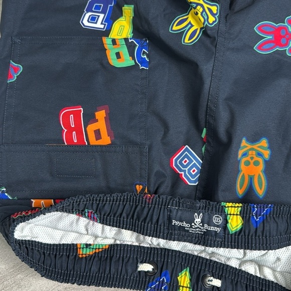 Psycho Bunny Multicolor Swim Trunks - Picture 2 of 6